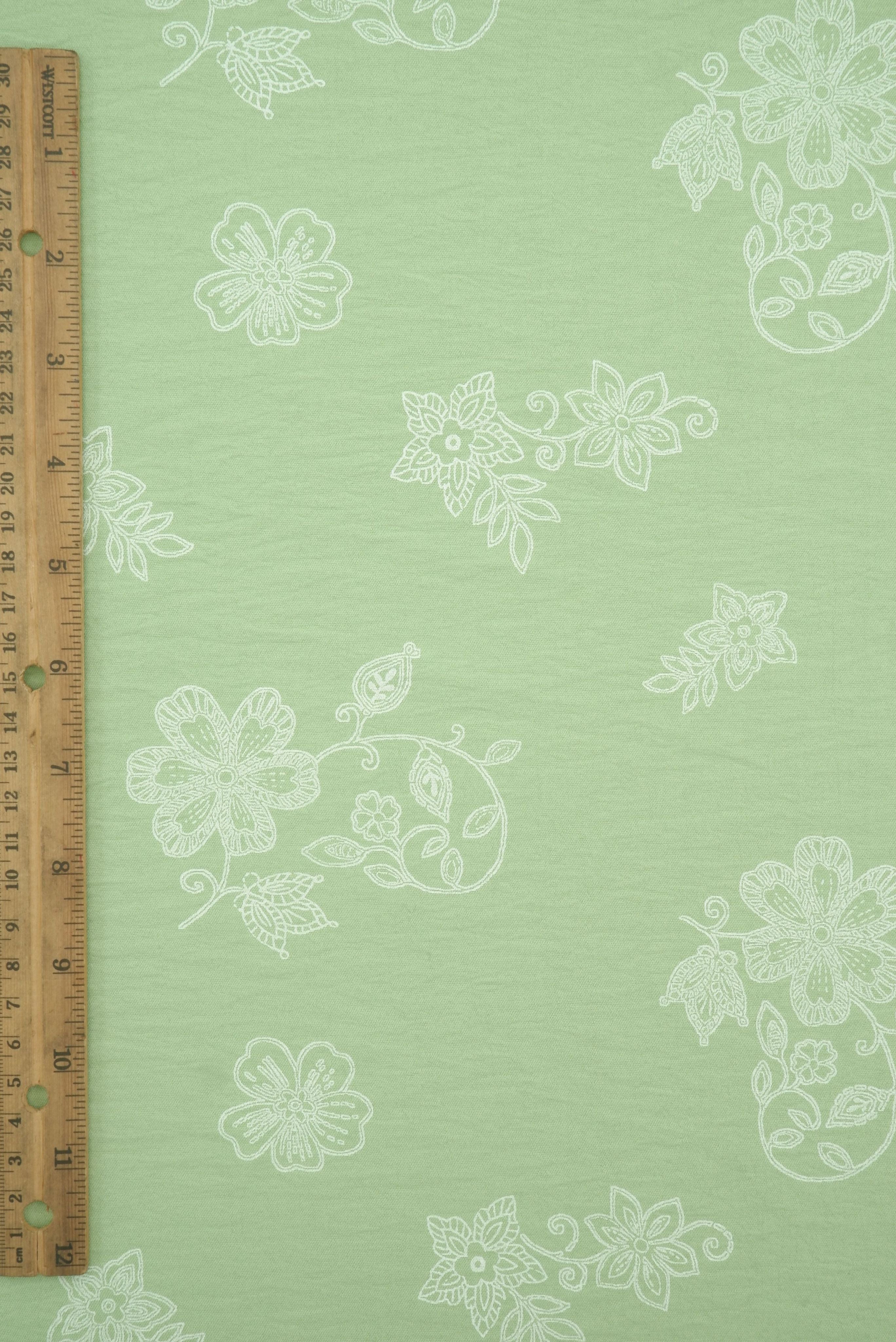 Flower Puff Print Airflow Woven CEYP-MS11597 