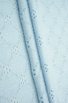 LACE4556 BLUE LT. BLOUSE BOTTOMS CAMI DRESS EYELET FLORAL GEO FLOWER LACE OUTERWEAR PANTS POLYESTER SKIRTS SOLID SPANDEX T-SHIRT TOPS TUNICS