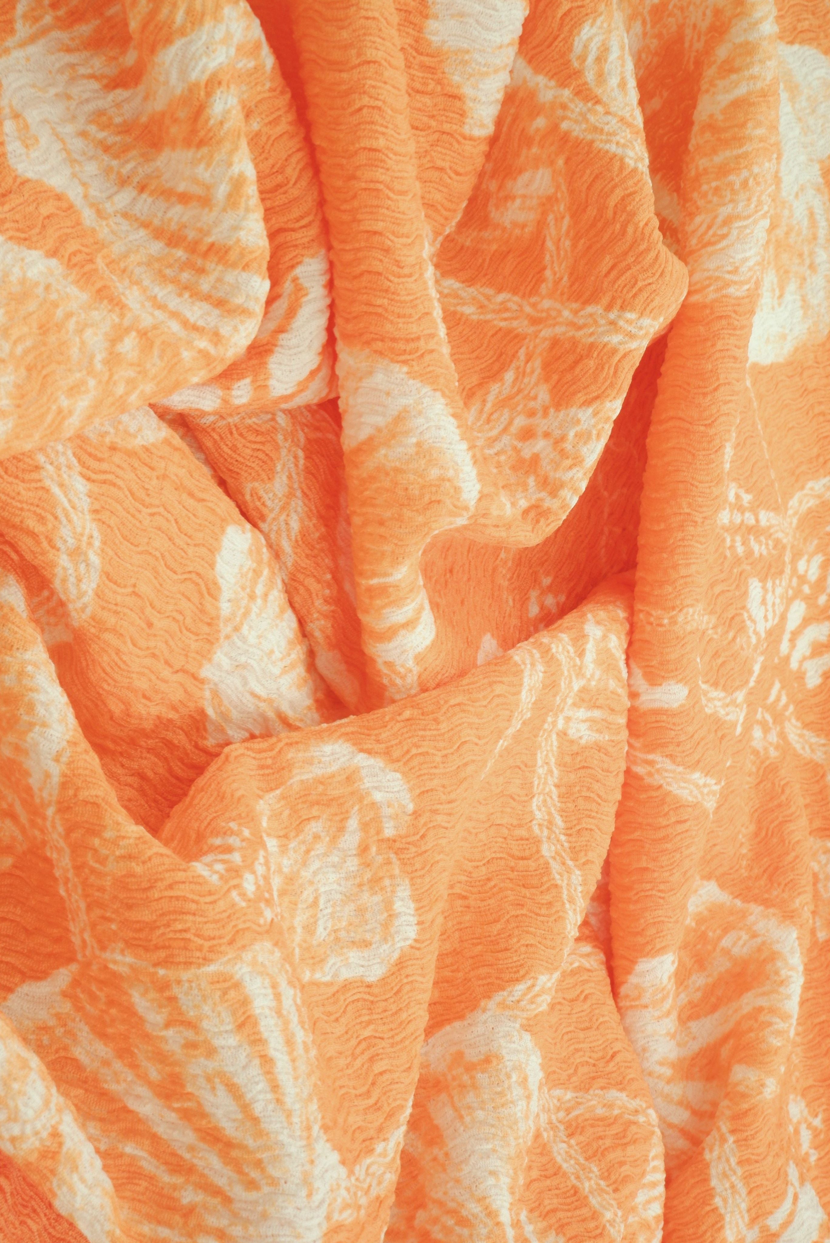 CRP4675-MS11626 ORANGE KNIT