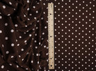 KNT4520-MS11654 DK.BROWN/PINK BOTTOMS DRESS DTY BRUSHED KNIT POLYESTER SPANDEX T-SHIRT TOPS
