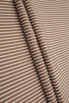 Seersucker Stripe Polyester Rayon Woven Fabric - POP4621 