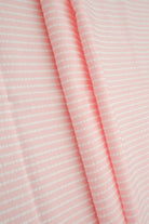 Seersucker Stripe Polyester Rayon Woven Fabric - POP4621 