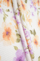 Floral Print Double Knit KNT4463-MS11657 