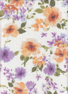 Floral Print Double Knit KNT4463-MS11657 