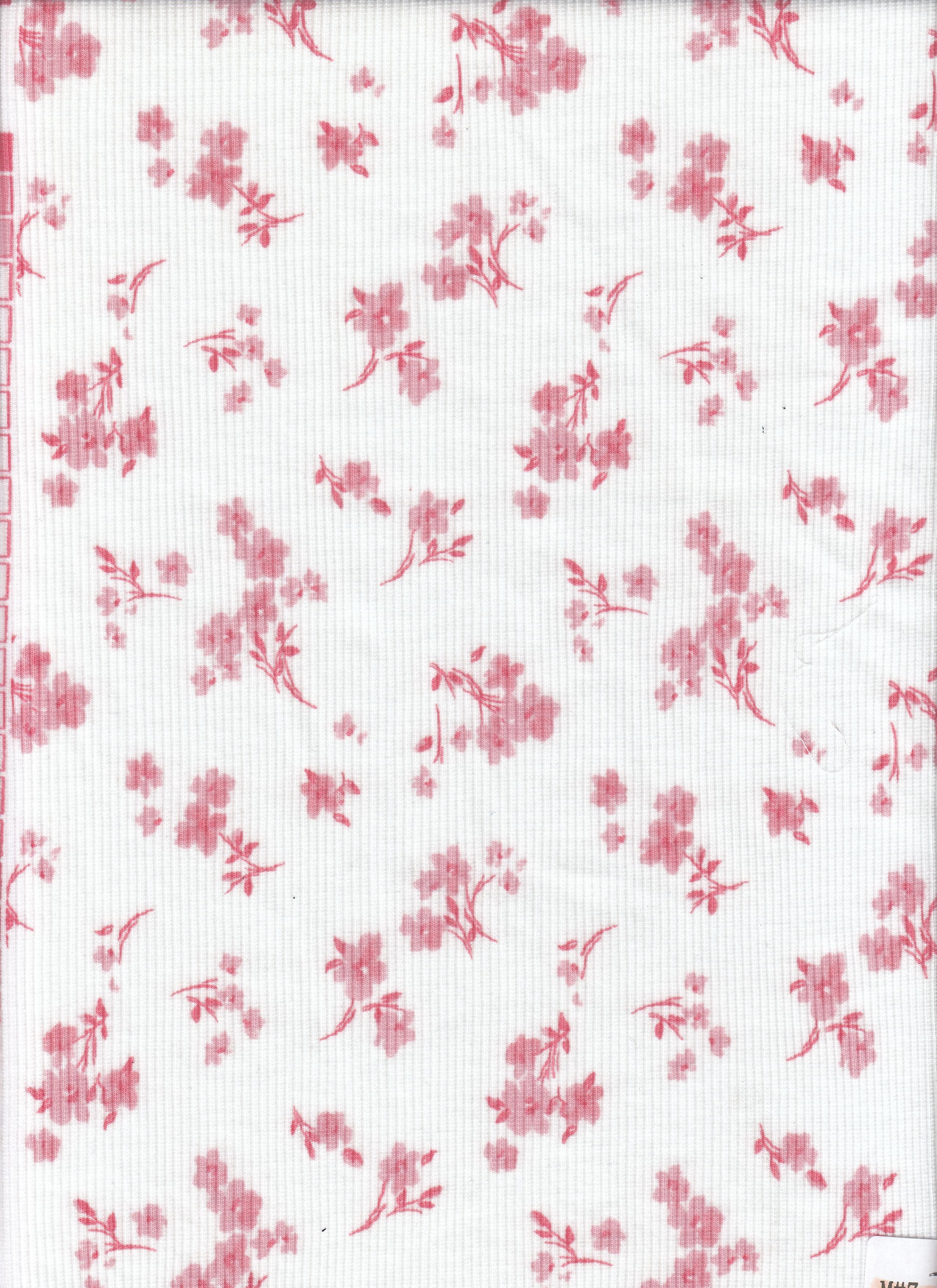 Ditsy Floral 2x2 Rib Knit KNT4645-MS01216 