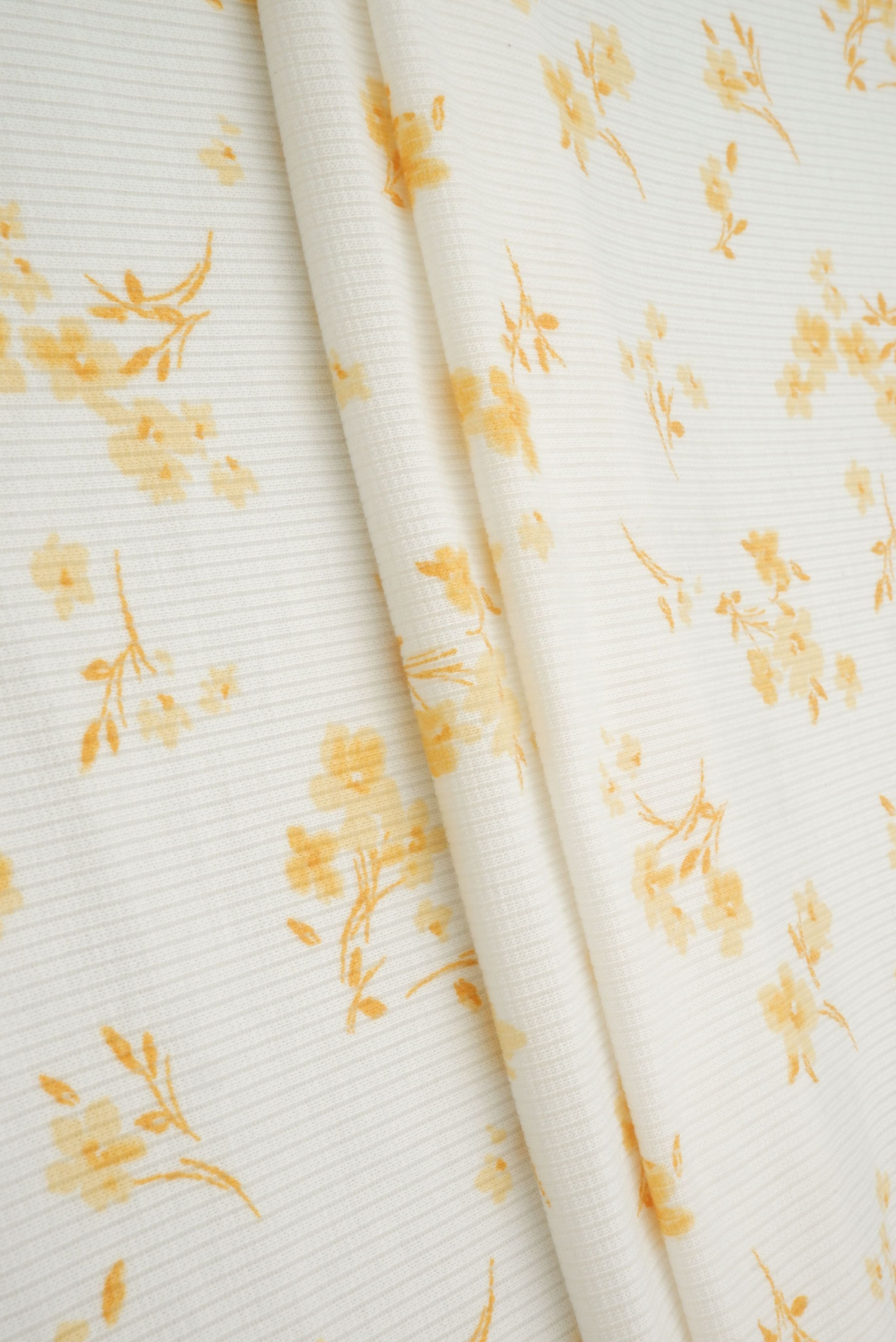 Ditsy Floral 2x2 Rib Knit KNT4645-MS01216 