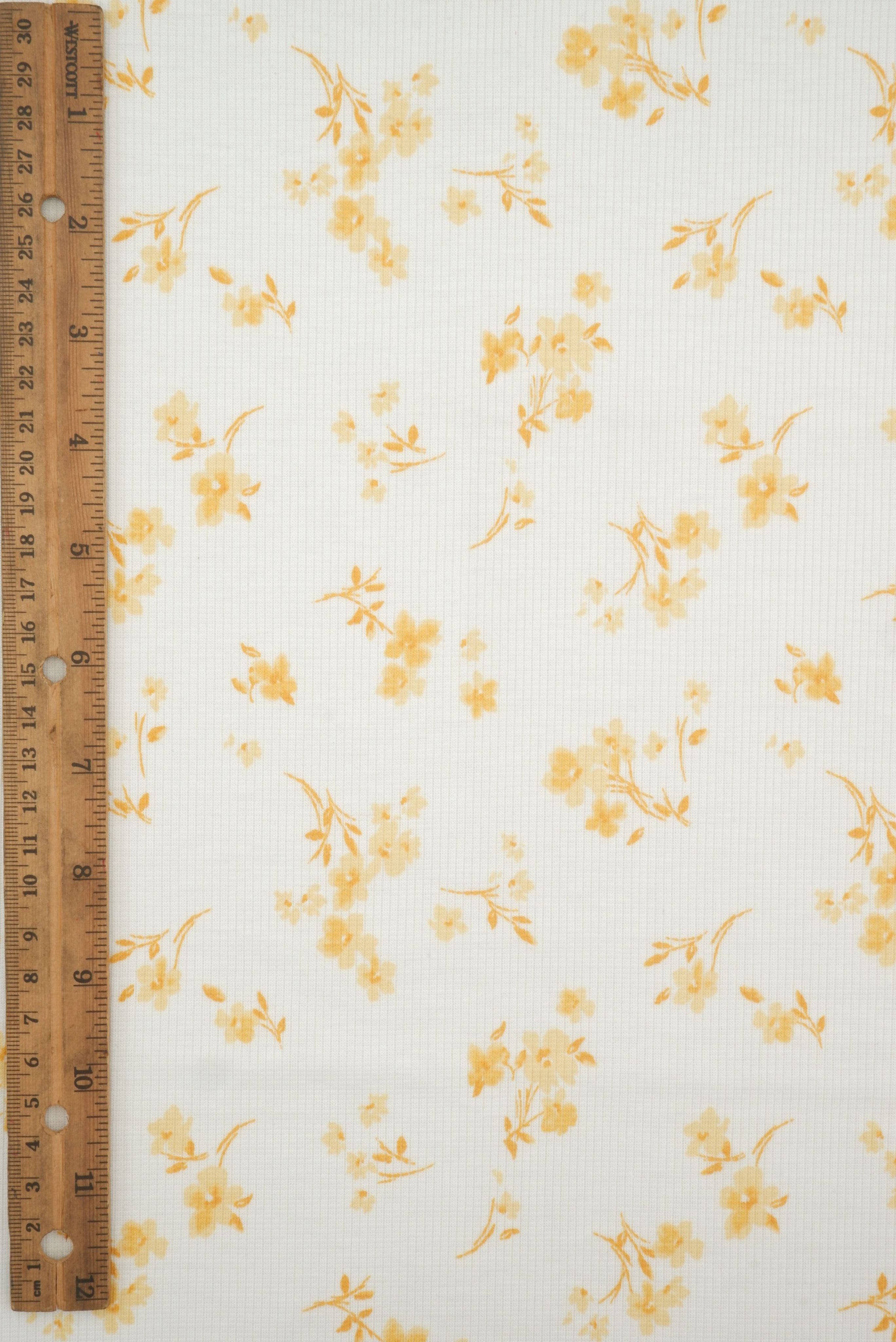 Ditsy Floral 2x2 Rib Knit KNT4645-MS01216 