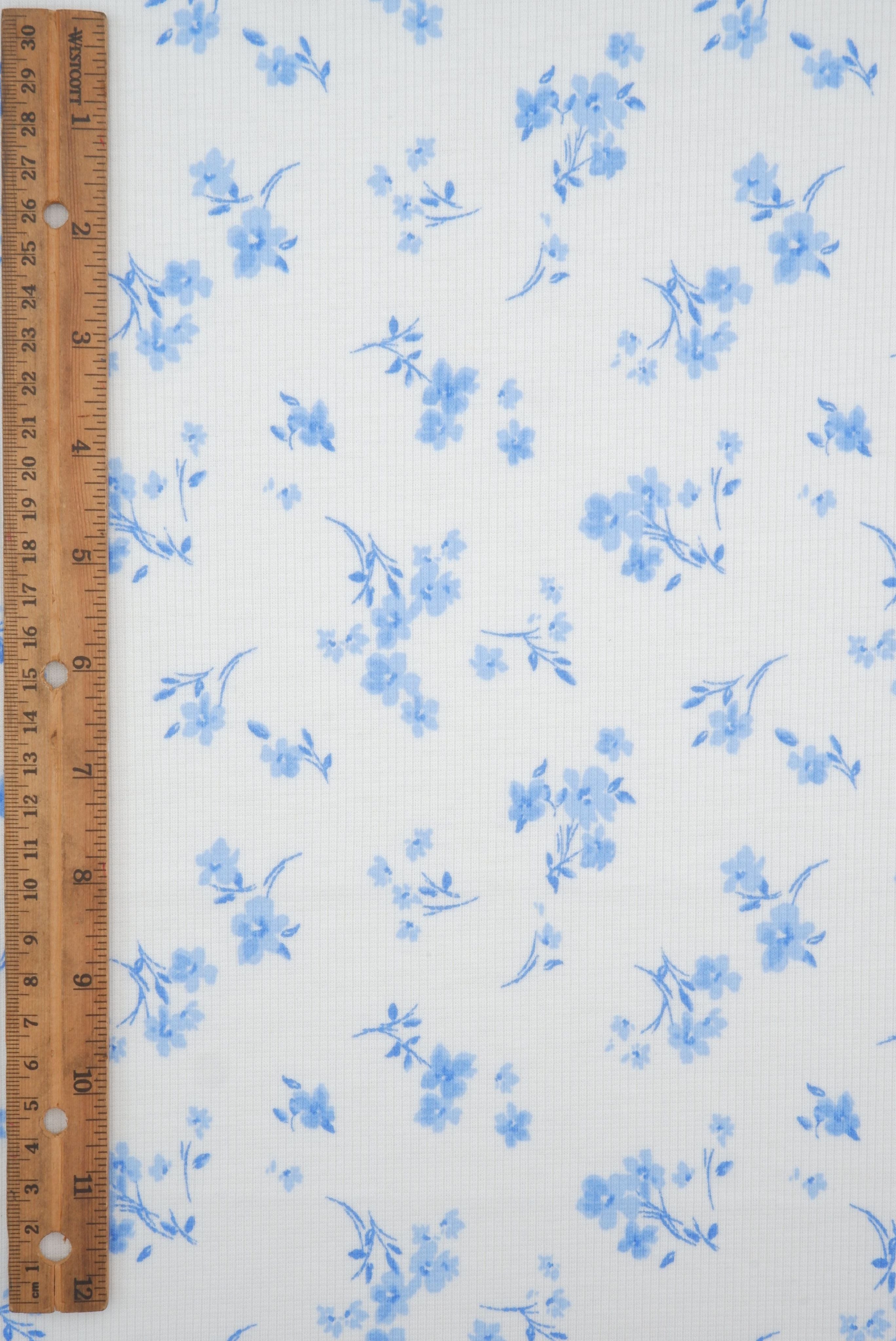 Ditsy Floral 2x2 Rib Knit KNT4645-MS01216 