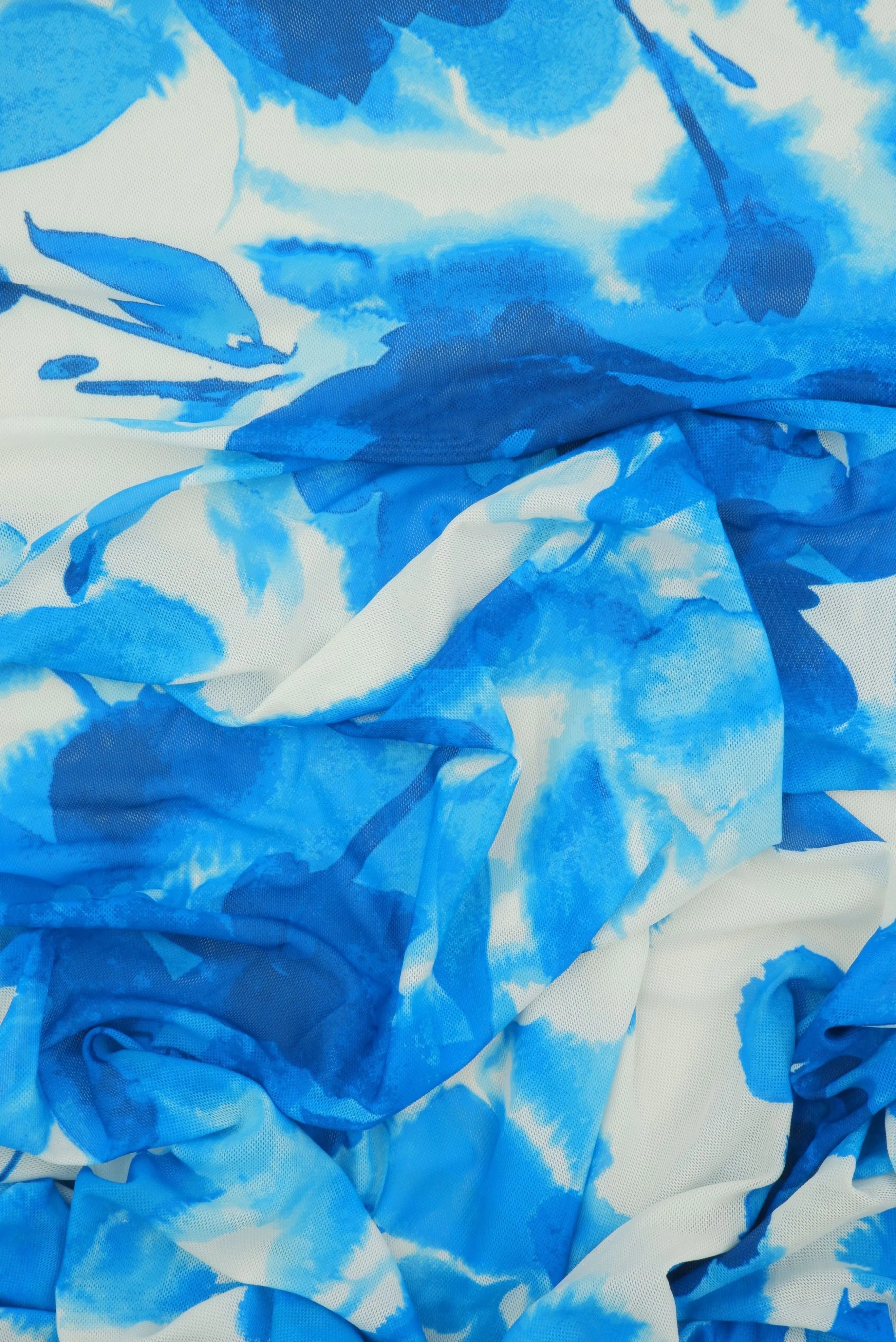 DMESH-MS11589 TEAL BLUE MESH