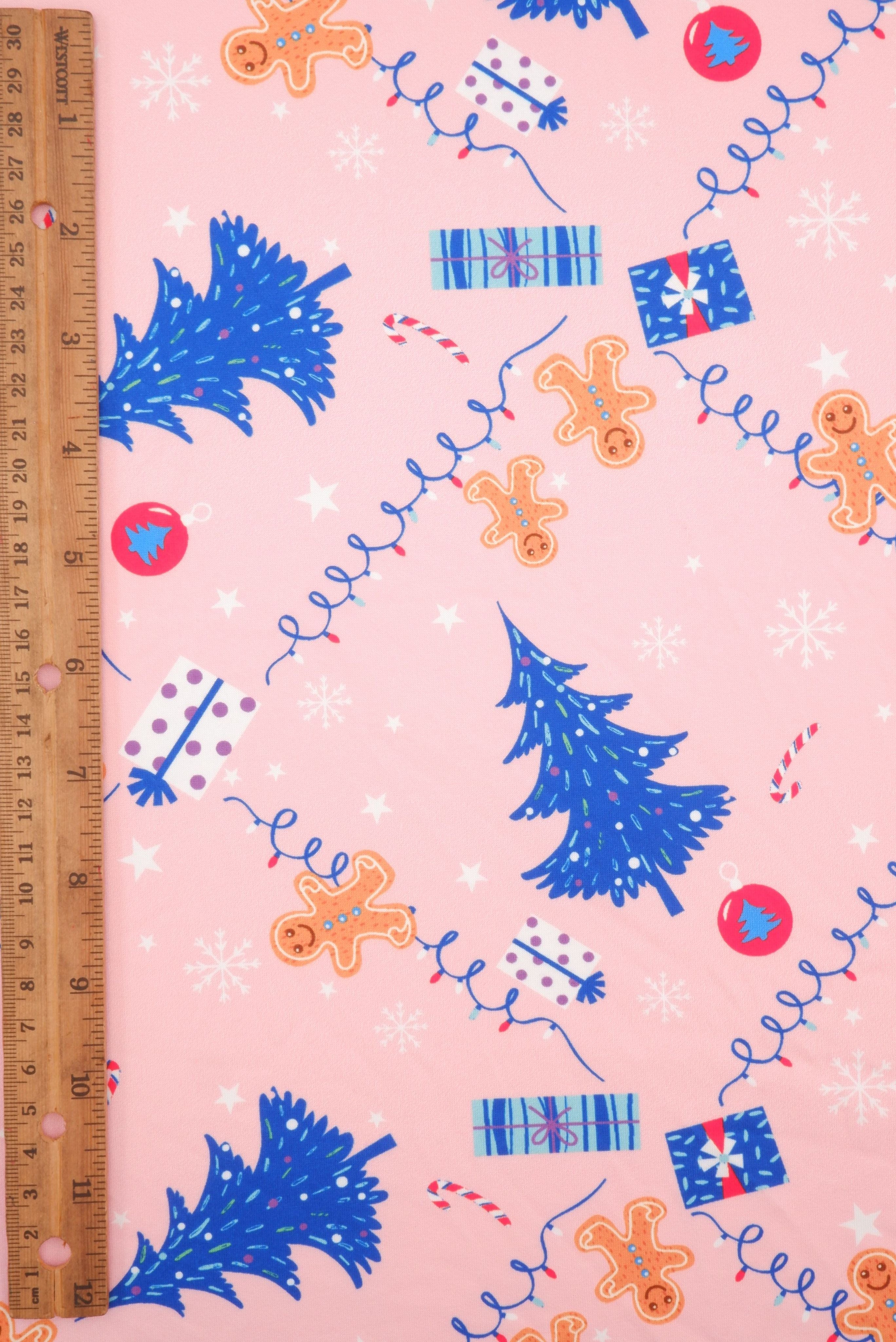 4x2 Rib Gingerbread Christmas Digital Knit Print _ DKNT4151-M11729 