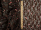 LACE4481-M11721 BROWN BLOUSE BOTTOMS CAMI DIGITAL PRINT DITSY DRESS LACE POLYESTER SKIRTS SPANDEX TOPS