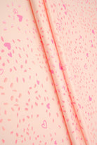 DKNT4520-M11758 PEACH ACTIVEWEAR BIKER SHORTS BLOUSE BODYSUIT BOTTOMS CAMI DIGITAL PRINT DRESS DTY BRUSHED HEART IVORY KNIT PANTS PEACH POLYESTER RED SKIRTS SPANDEX T-SHIRT TOPS