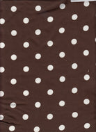 DTY Brushed Polka Dot Print Knit Fabric   KNT4520-SE90548 