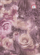 MESH-MS11888 ROSE DUSTY BLOUSE BOTTOMS CAMI DIGITAL PRINT DRESS FLOWER LEOPARD MESH POLYESTER SKIRTS SPANDEX T-SHIRT TOPS