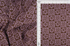 Double Knit Jacquard Floral Fabric - KNT4445 