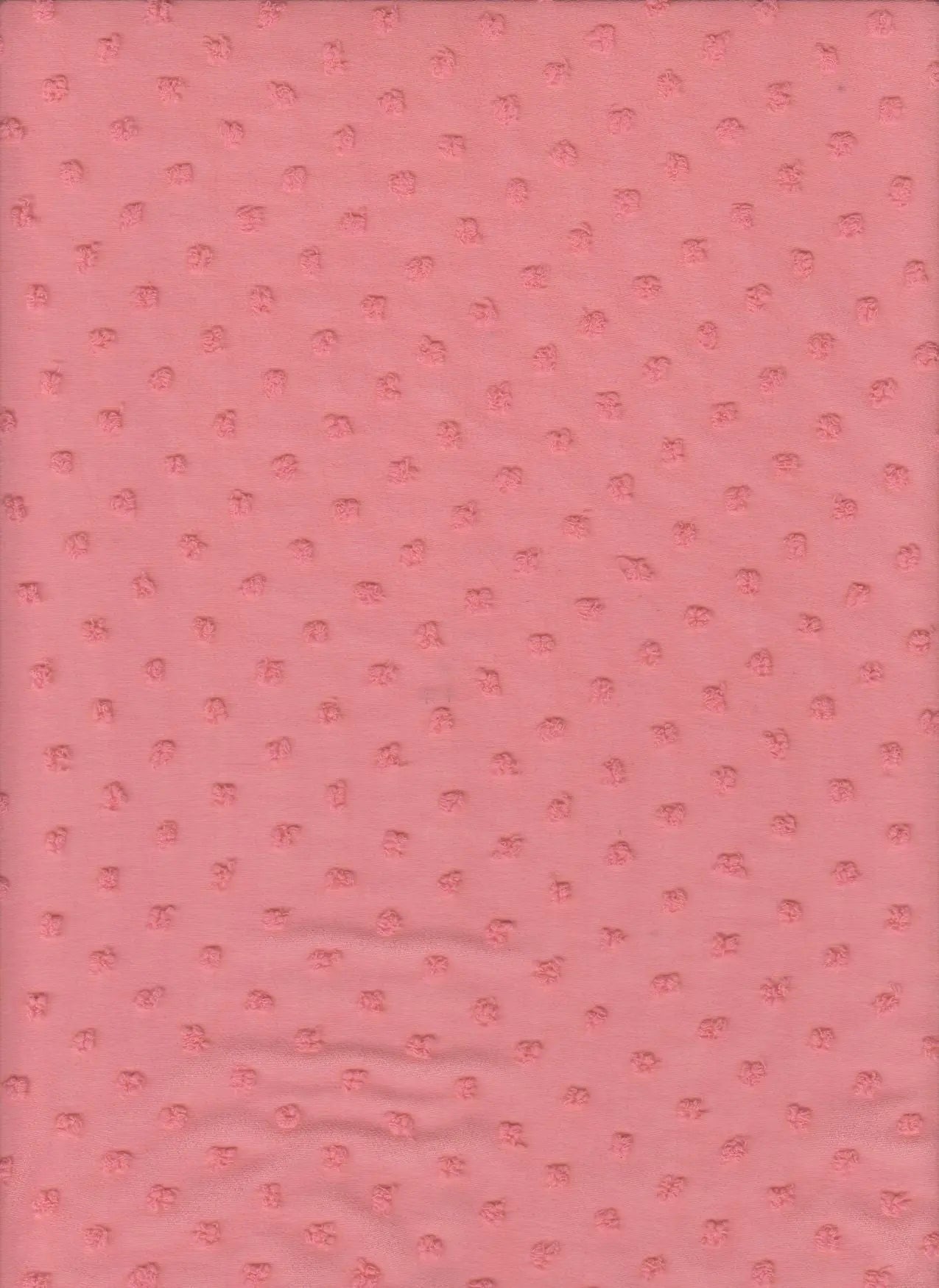 HIMLT-3132 CORAL BLOUSE CHIFFON DOT DRESS HI-MULTI NON STRETCH ORANGE POLYESTER SKIRTS SOLID SWISS TOPS WOVEN