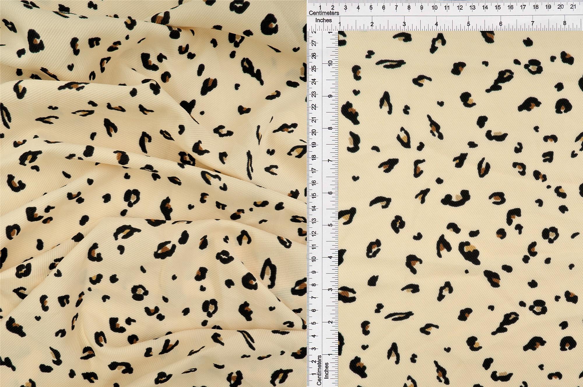 POP4435-MS10516 BEIGE ANIMAL BLACK BLOUSE BODYSUIT BOTTOMS BROWN CAMI DRESS LEOPARD PANTS POLYESTER PRINT SKIRTS SPANDEX T-SHIRT TOPS TWILL WOVEN