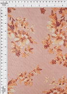 MESH-MS10014 ROSE DUSTY BLOUSE BODYSUIT CAMI FLOCKING FLORAL FLOWER LOUNGEWEAR MESH POLYESTER PRINT SPANDEX STRETCH TOPS TUNICS