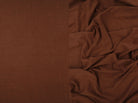 KNT3732 BROWN TRUFFLE BODYSUIT CAMI DRESS JERSEY KNIT LOUNGEWEAR NO-PRINT RAYON RED SOLID SPANDEX STRETCH T-SHIRT TOPS VORTEX WASHED