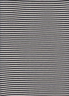 KNT3735 BLACK/IVORY BODYSUIT CAMI DRESS HORIZONTAL STRIPE JERSEY KNIT RAYON SOLID-B SPANDEX STRETCH T-SHIRT TOPS TUNICS YARN DYED