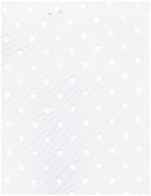 MESH-3698 WHITE BLOUSE BODYSUIT CAMI DOT FLOCKING LOUNGEWEAR MESH NYLON SOLID SPANDEX STRETCH TOPS TUNICS WHITE