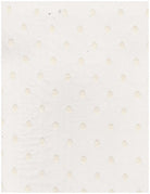 MESH-3698 NUDE BLOUSE BODYSUIT CAMI DOT FLOCKING IVORY LOUNGEWEAR MESH NYLON SOLID SPANDEX STRETCH TOPS TUNICS WHITE