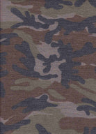 French Camouflage Stretch Knit Fabric - KNT1374-SE71178 