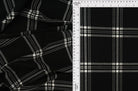 KNT3971-DU1708 BLACK BLACK BODYSUIT BOTTOMS CAMI DRESS KNIT PLAID POLYESTER PRINT SPANDEX STRETCH WHITE