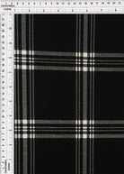 KNT3971-DU1708 BLACK BLACK BODYSUIT BOTTOMS CAMI DRESS KNIT PLAID POLYESTER PRINT SPANDEX STRETCH WHITE