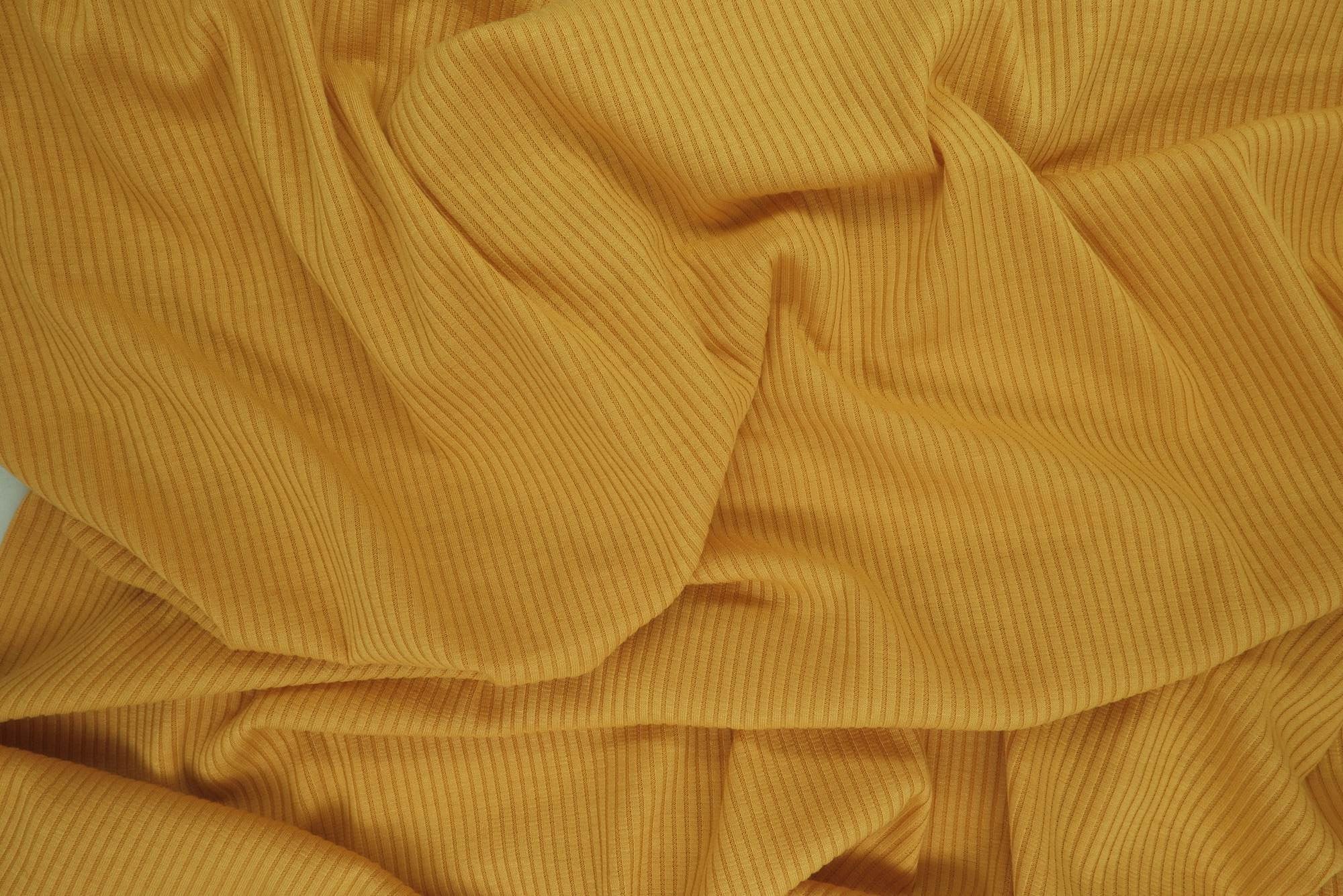 Rib Solid Stretch Knit Fabric - KNT3422 