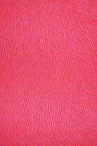 KNT4138 NEON PINK HACCI KNIT NEON NO-PRINT OUTERWEAR POLYESTER RED SOLID SPANDEX STRETCH SWEATER TUNICS