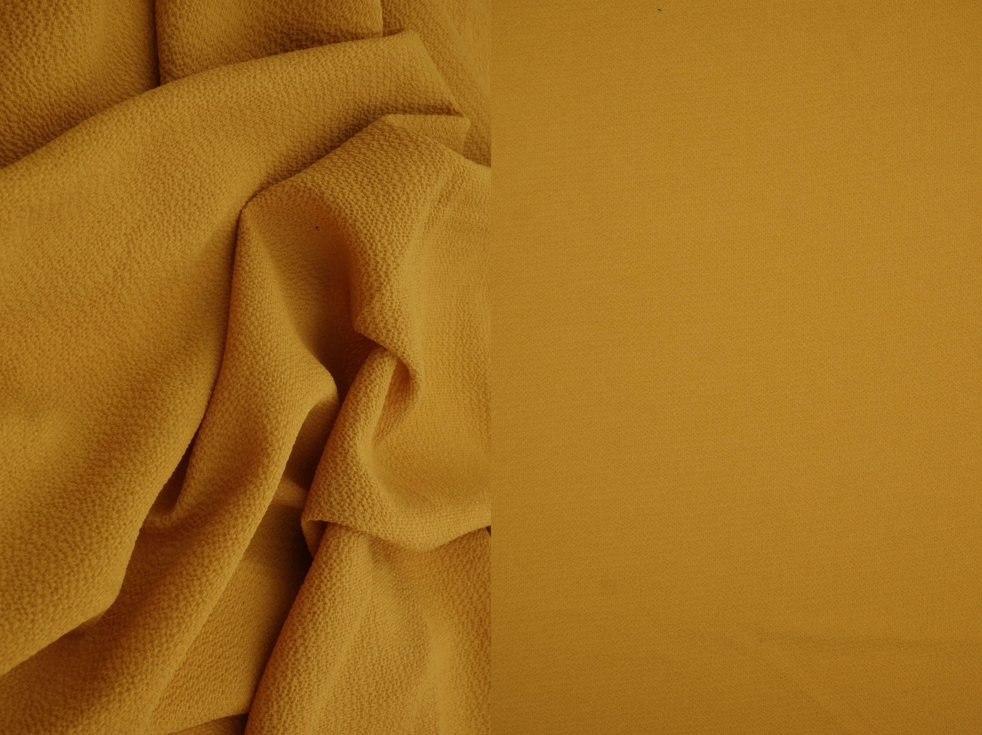 Crepe Bubble Solid Woven Fabric - CRP3324 