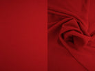 POP4178 RED AIRFLOW BLOUSE BODYSUIT BOTTOMS CAMI CEY DRESS LOUNGEWEAR NO-PRINT PANTS POLYESTER RED SKIRTS SOLID SUBLIMATION TOPS WOVEN